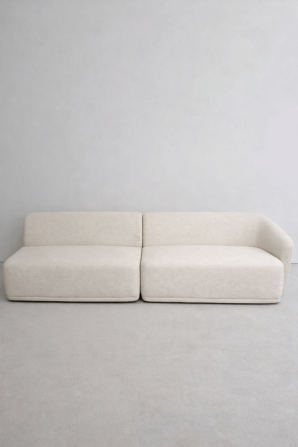 3-CZĘŚCIOWA MODUŁOWA SOFA LEWA AMARONE LUX – KREMOWA