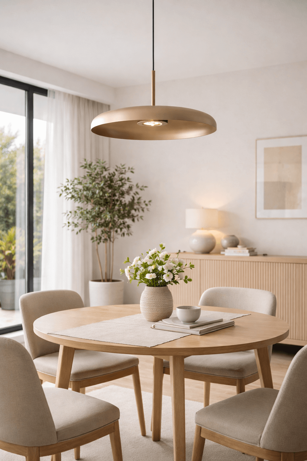 LAMPA WISZĄCA ALUMINIOWA METEORRA SZAMPAŃSKA