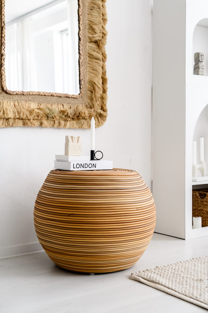 STOLIK OKRĄGŁY TECHNORATTAN TEGAL