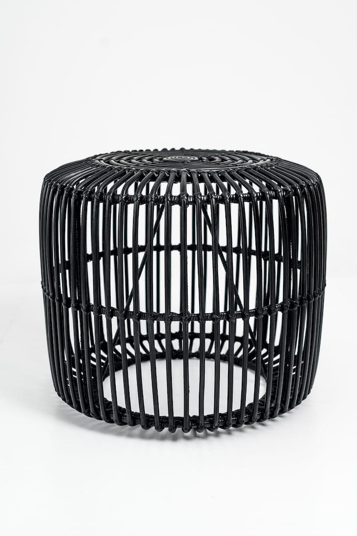 STOLIK RATTANOWY FITO S CZARNY