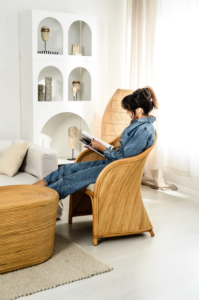 FOTEL RATTANOWY TEGAL DORIS