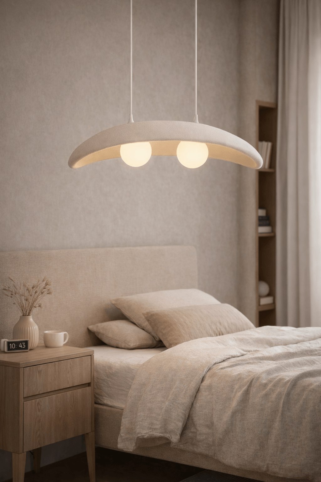 LAMPA WISZĄCA SHIRO BIAŁA