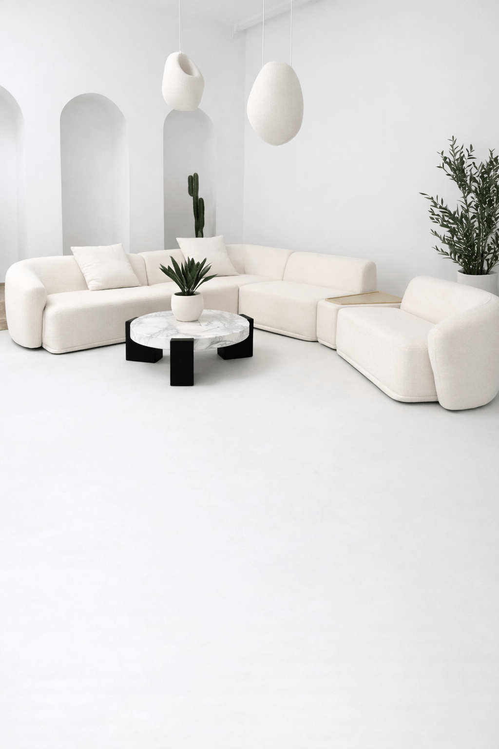 NAROŻNIK DWUOSOBOWY AMARONE LUX FUNKCJONALNOŚĆ I ELEGANCJA W KREMOWYM WYDANIU