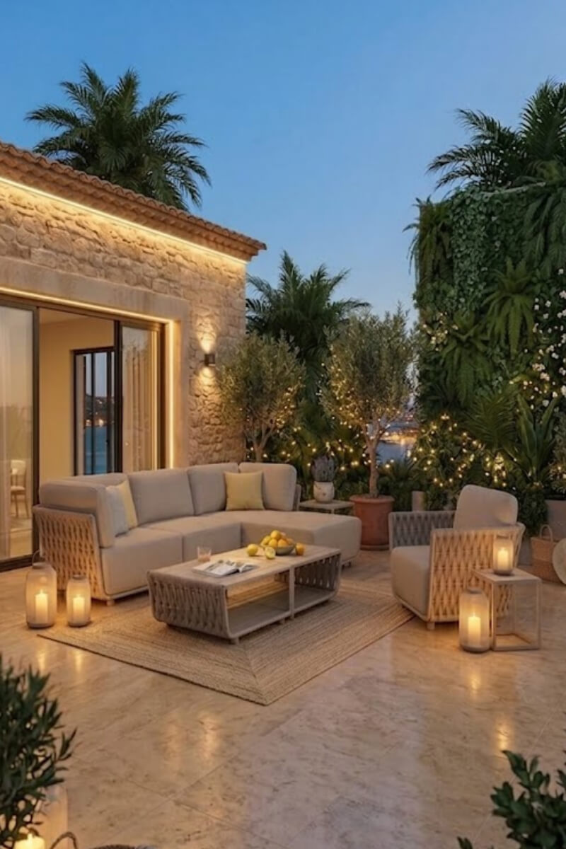 ZESTAW 6 CZĘŚCIOWY JASNOSZARY SERANO LOUNGE