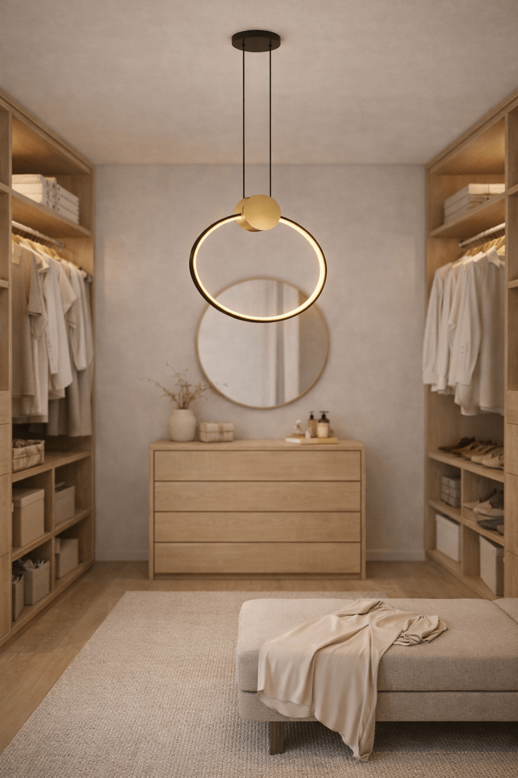 LAMPA WISZĄCA ZAFIRO M MOSIĄDZ CZERŃ