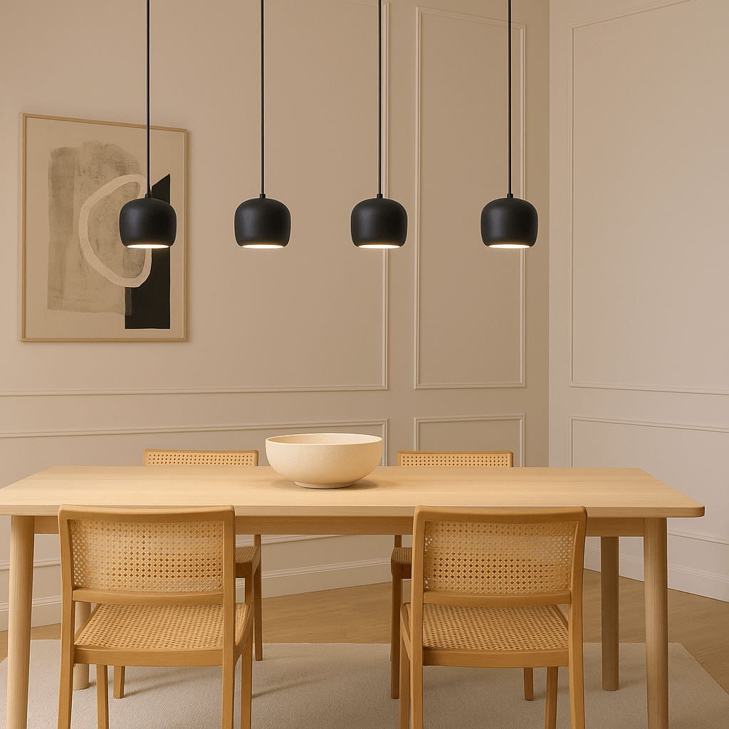 LAMPA WISZĄCA ALUMINIOWA ORIONIS S CZARNA