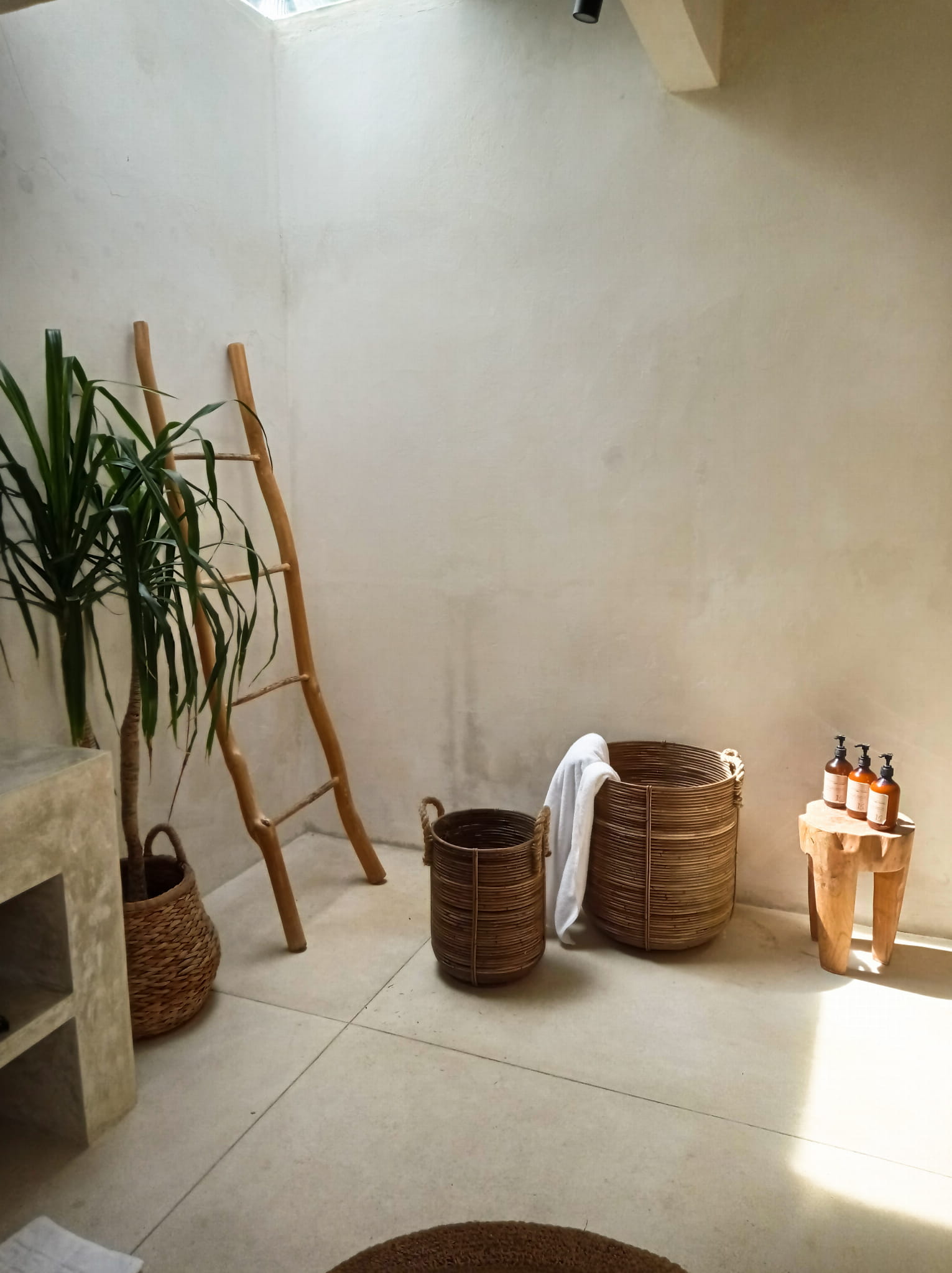 KOSZ RATTANOWY  AZURE L