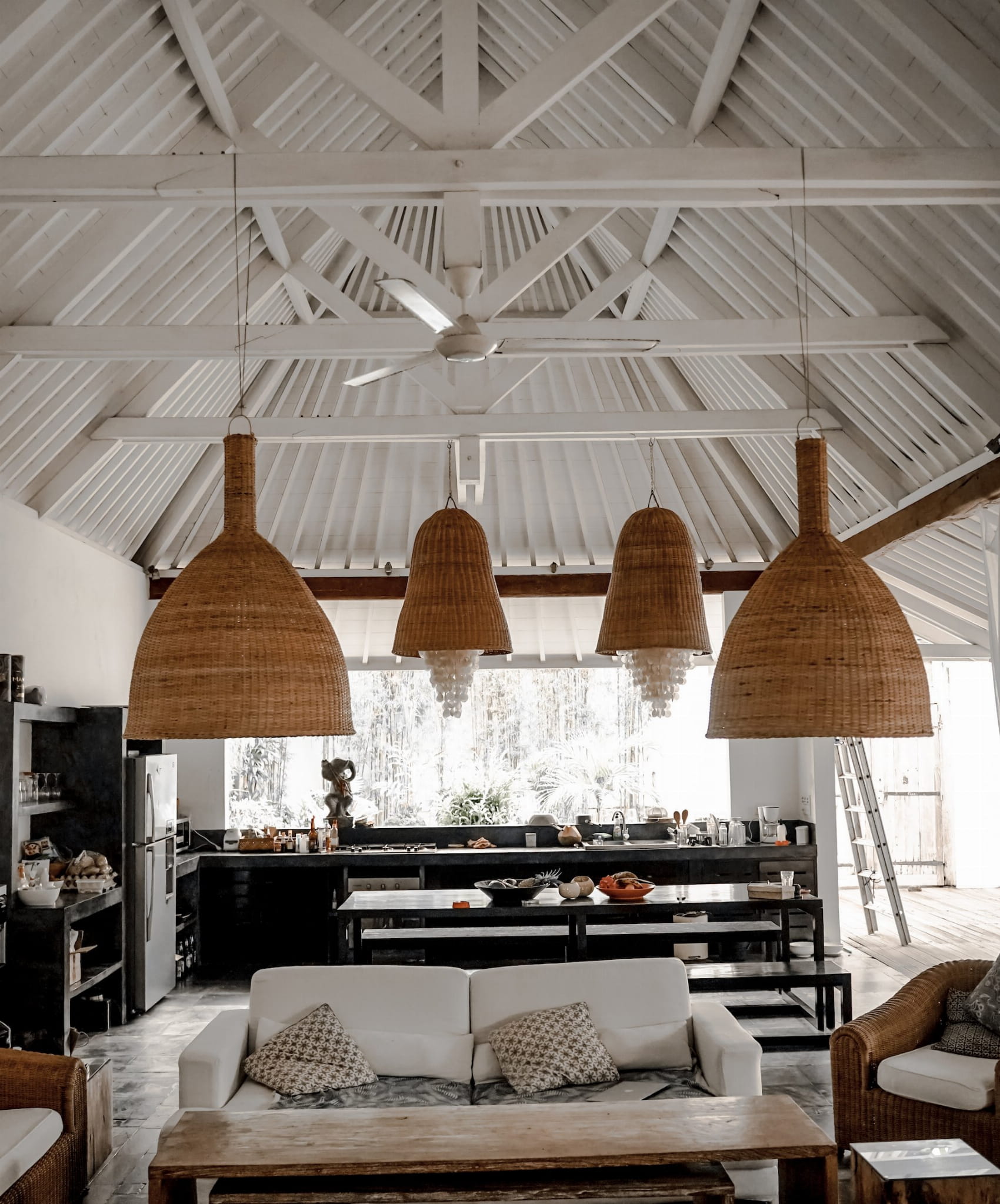 LAMPA RATTANOWA JULIA L