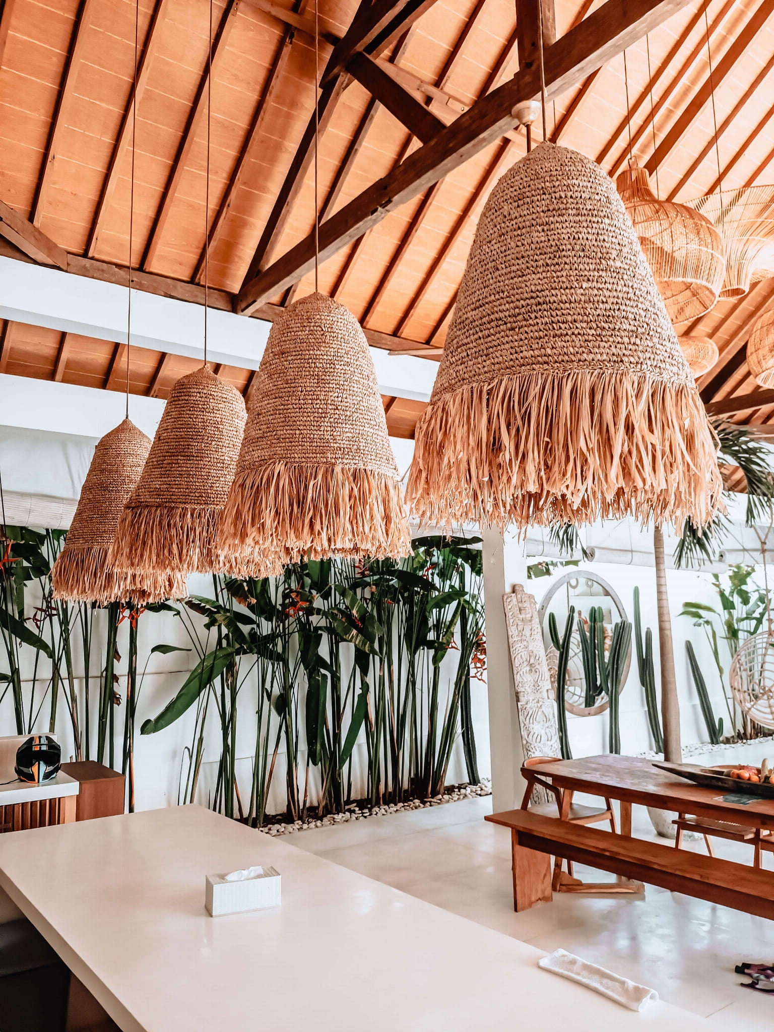 LAMPA RUMBAI NATURALNA S