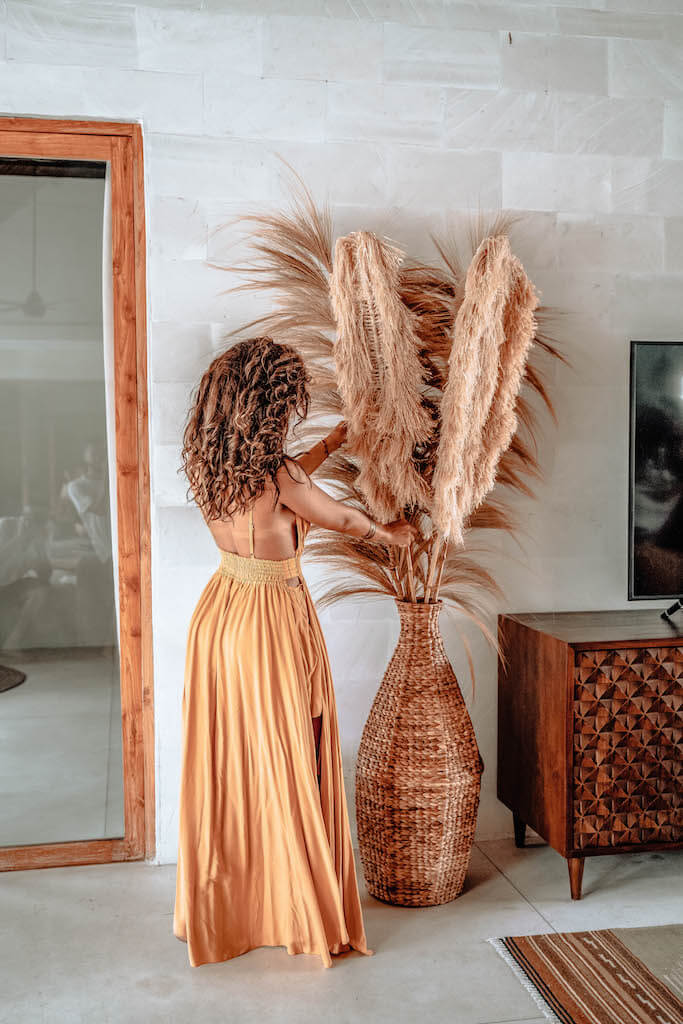 ZESTAW DWÓCH EGZOTYCZNYCH TRAW DEKORACYJNYCH GABBY