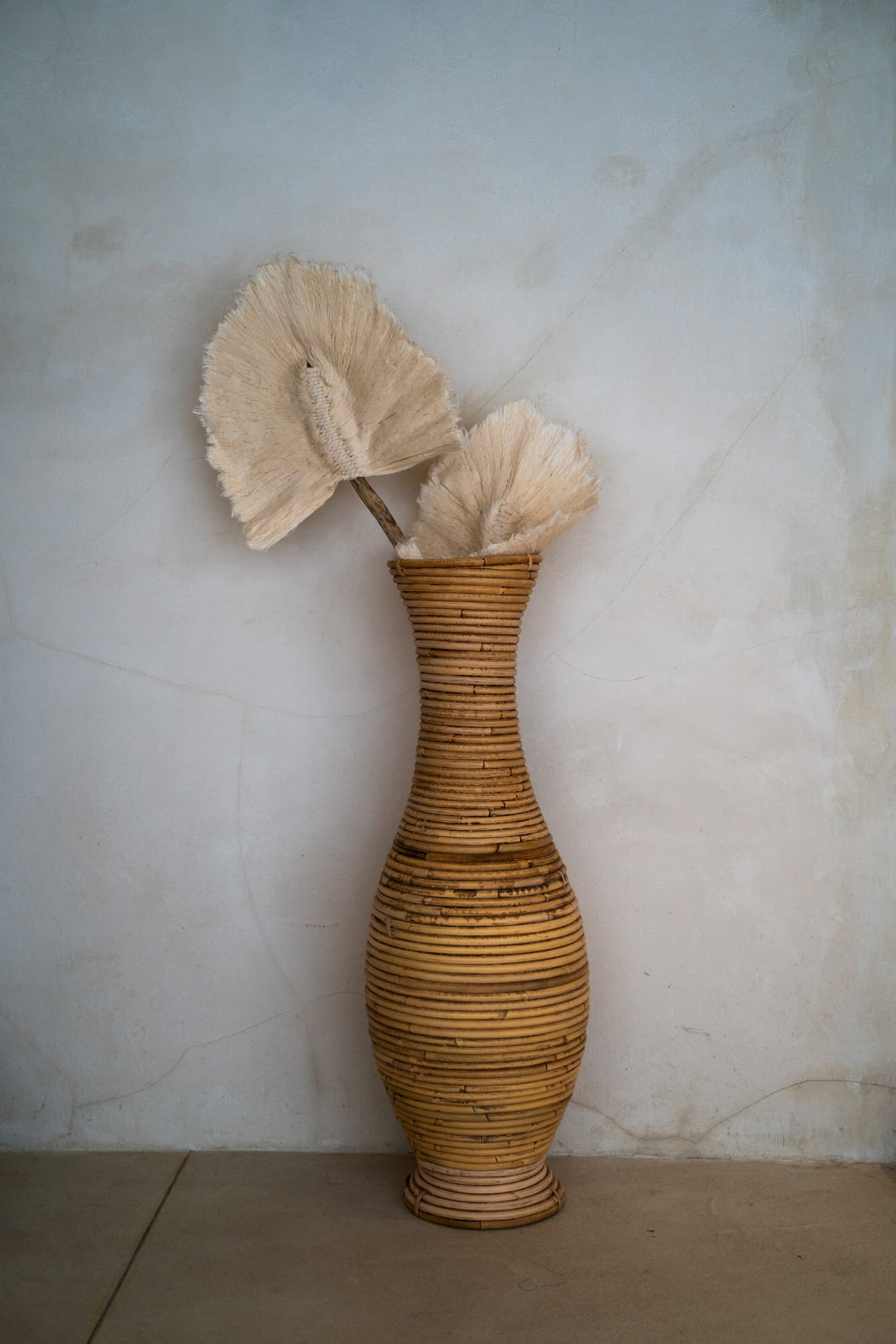 WYSOKI WAZON RATTANOWY PODŁOGOWY CASTOR M