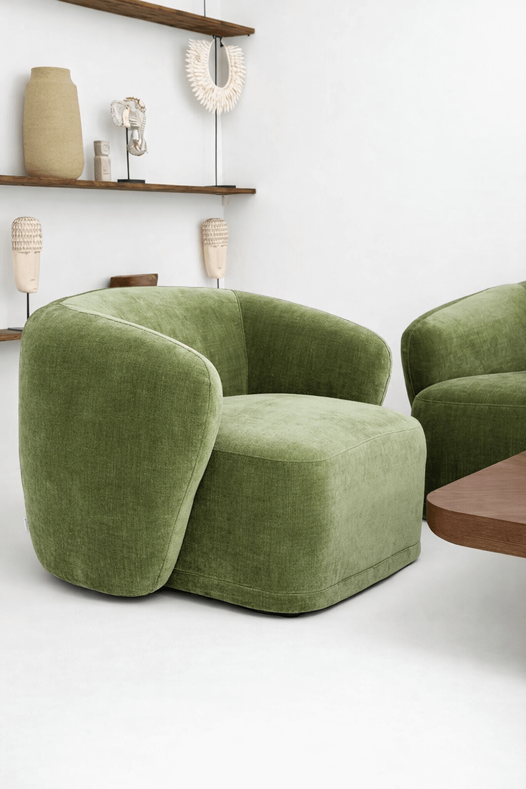 FOTEL AMARONE VITA ZIELONA ELEGANCJA I WYJĄTKOWA WYGODA