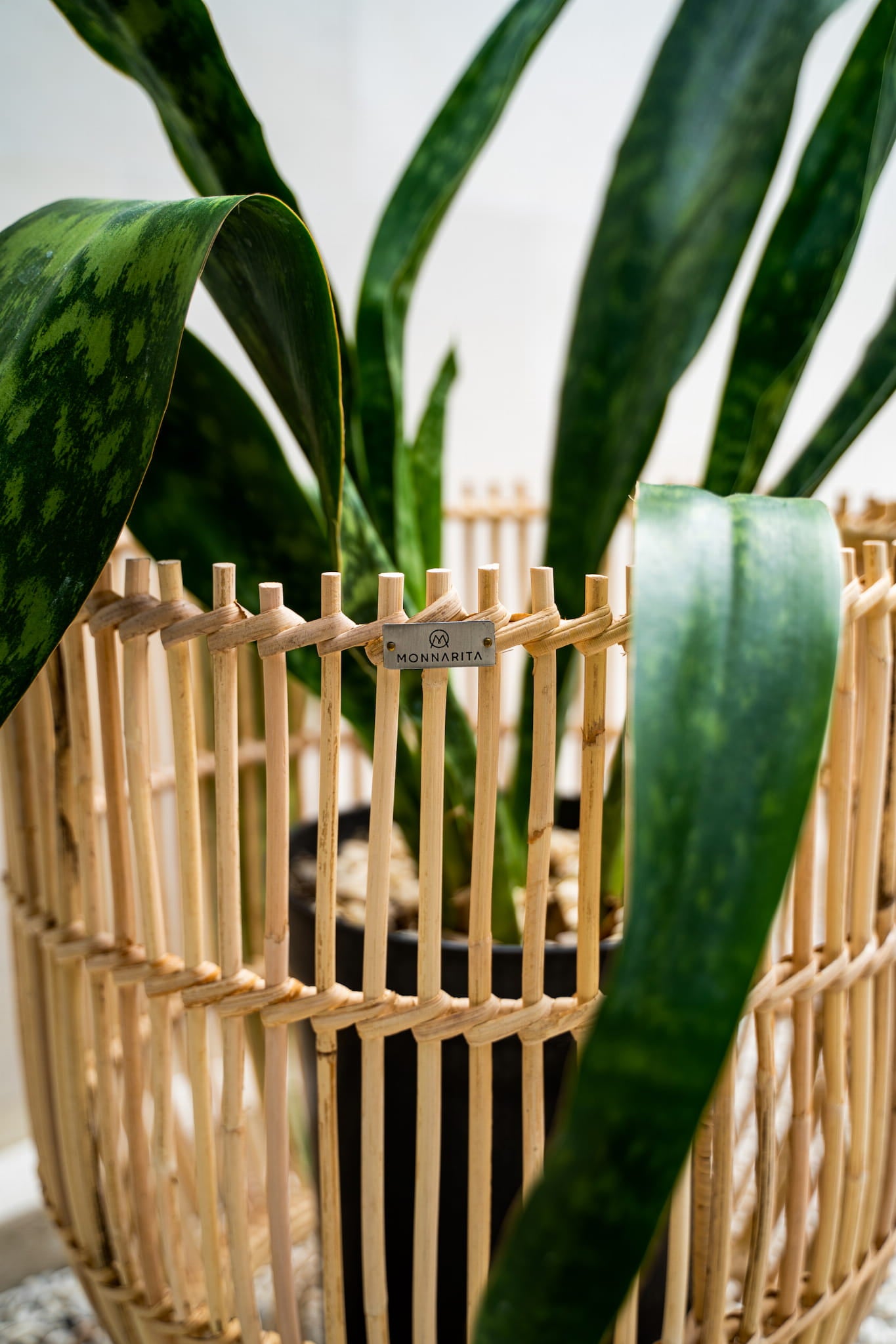 ZESTAW TRZECH DONIC/KOSZY LAURA – NATURALNY RATTAN