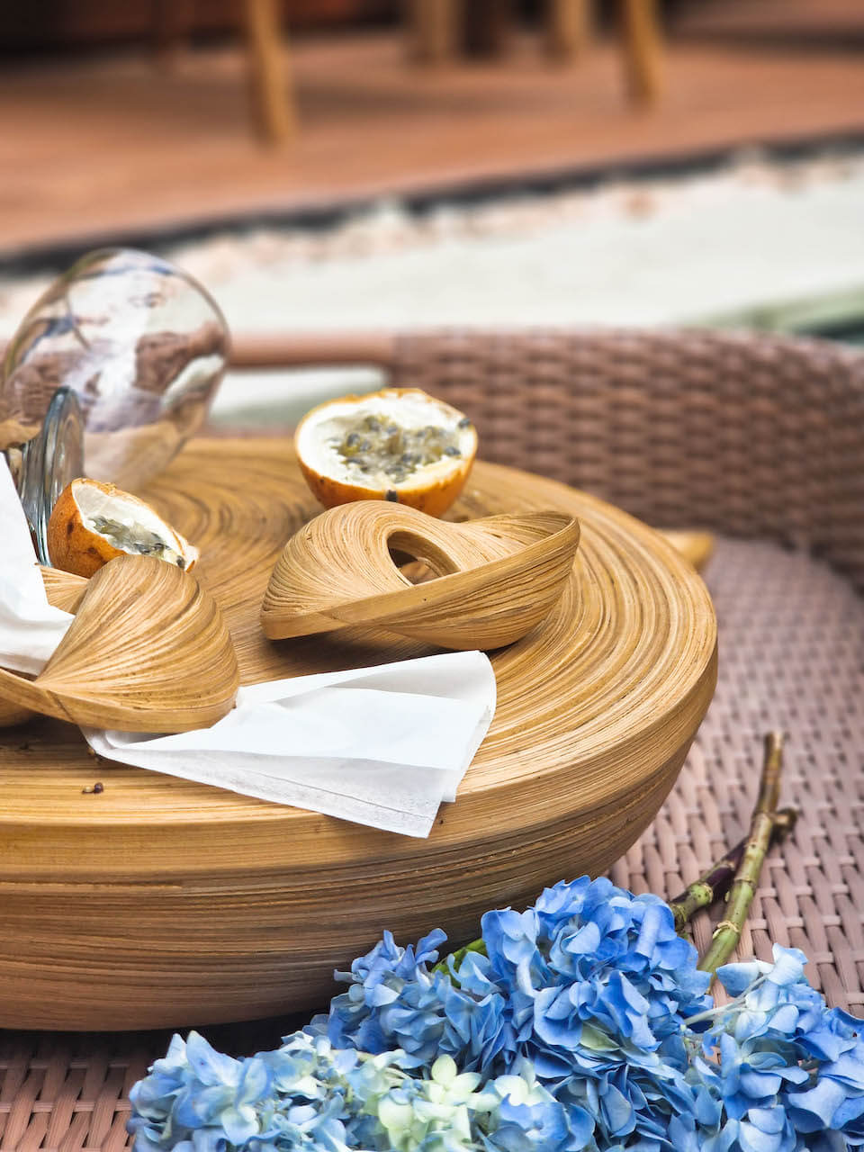 ZESTAW 6 OBRĄCZEK NA SERWETKI ELLE W STYLU BOHO