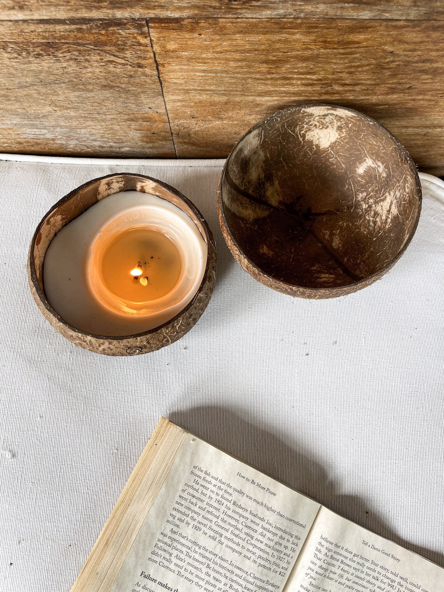 ŚWIECA KOA KOKOSOWA ZAPACHOWA