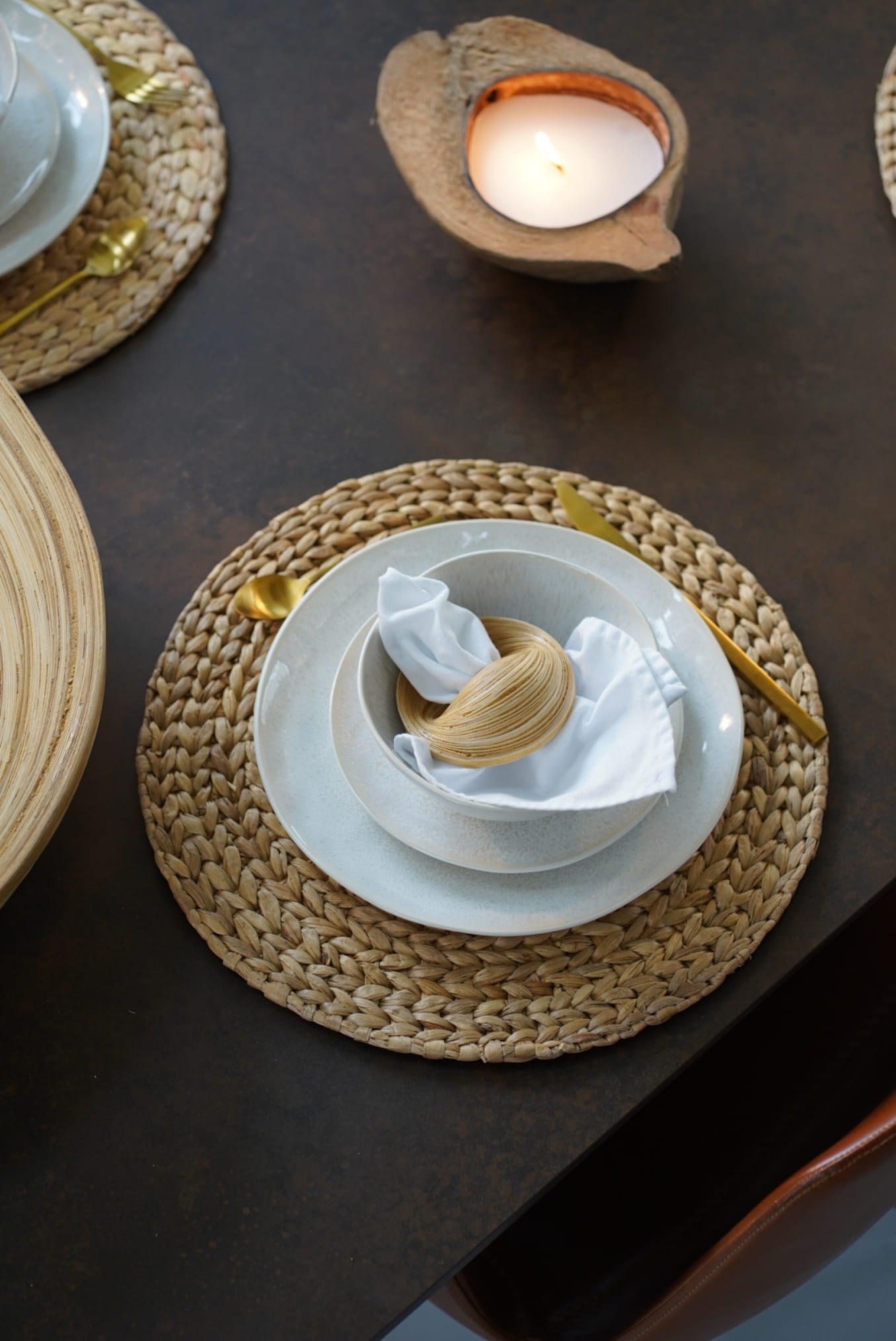 ZESTAW 12 OBRĄCZEK NA SERWETKI ELLE W STYLU BOHO