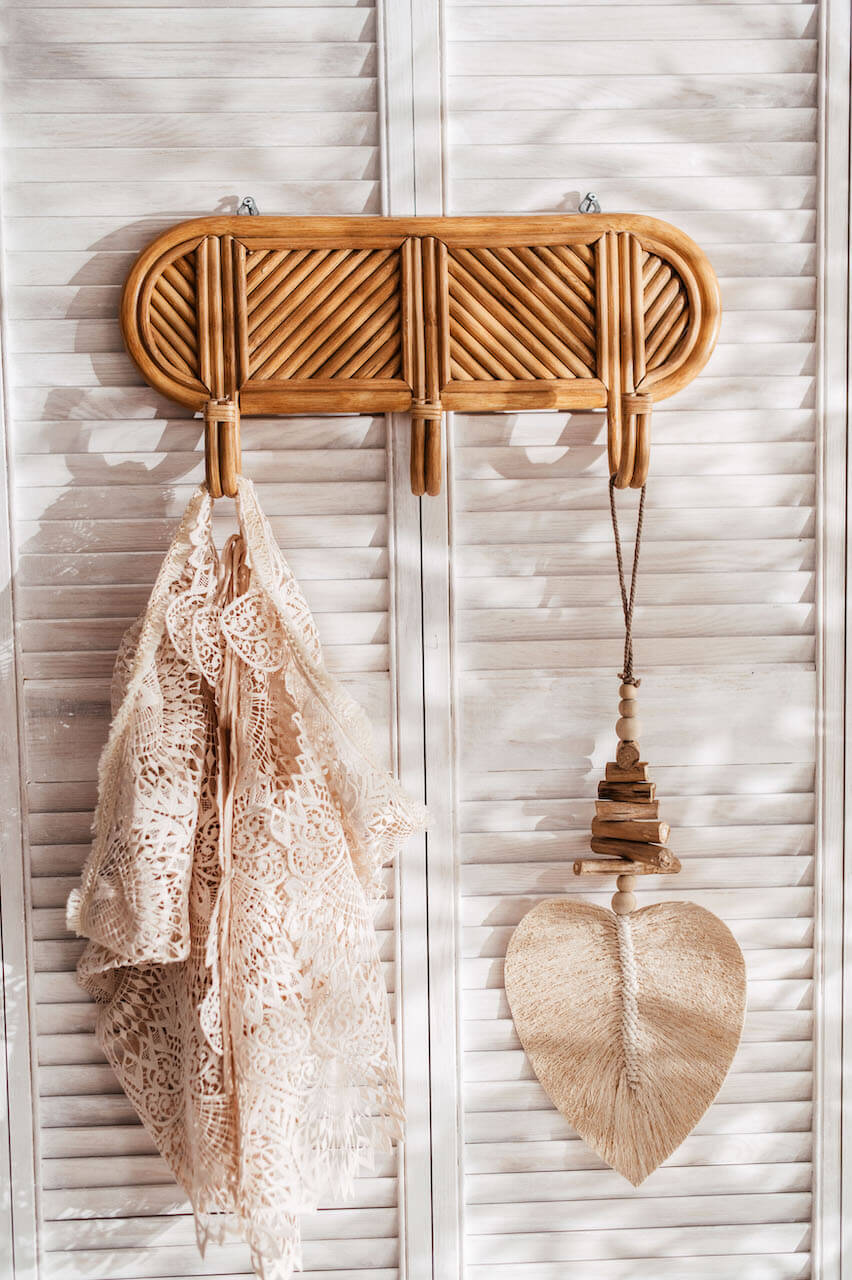 DEKORACJA ŚCIENNA 1 LIŚĆ II