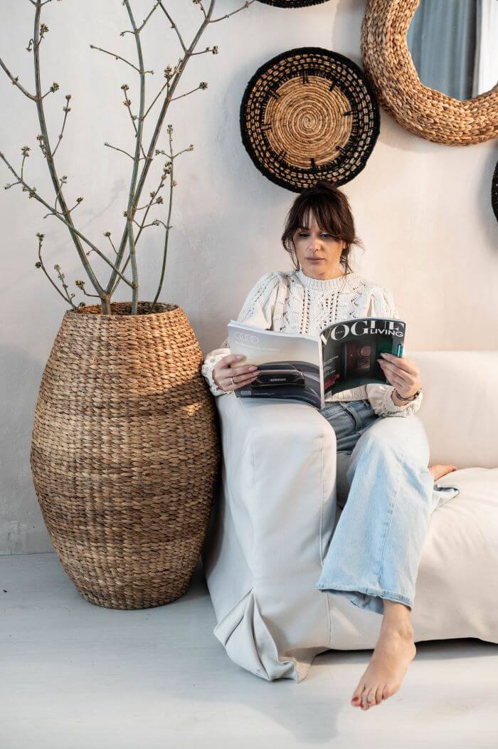 TALERZ Z BANANOWCA CZARNY S