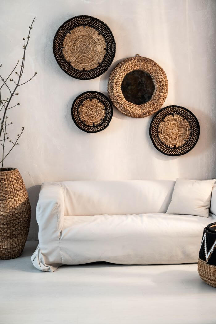 TALERZ Z BANANOWCA CZARNY L