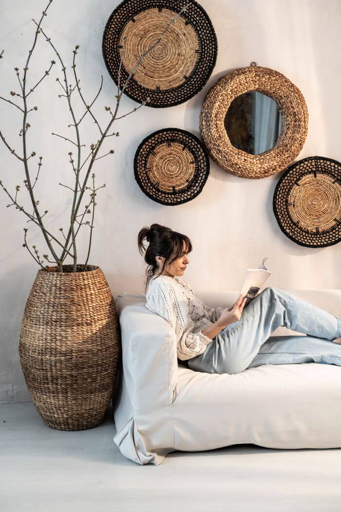 TALERZ Z BANANOWCA CZARNY L