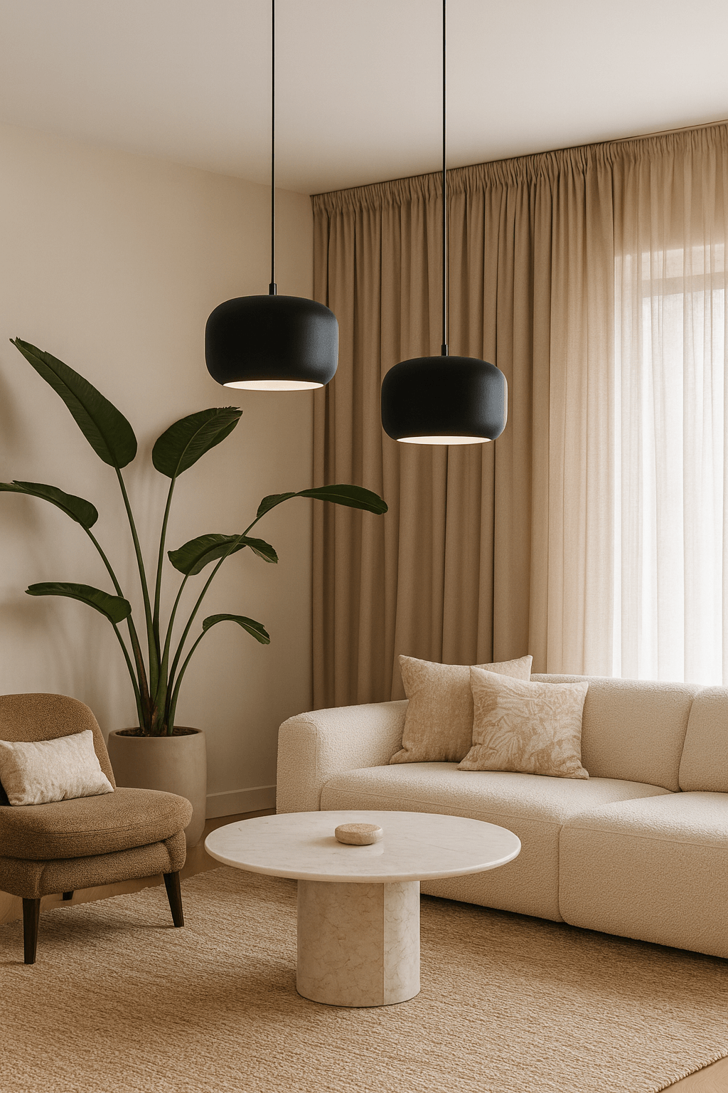 LAMPA WISZĄCA ALUMINIOWA ORIONIS L CZARNA