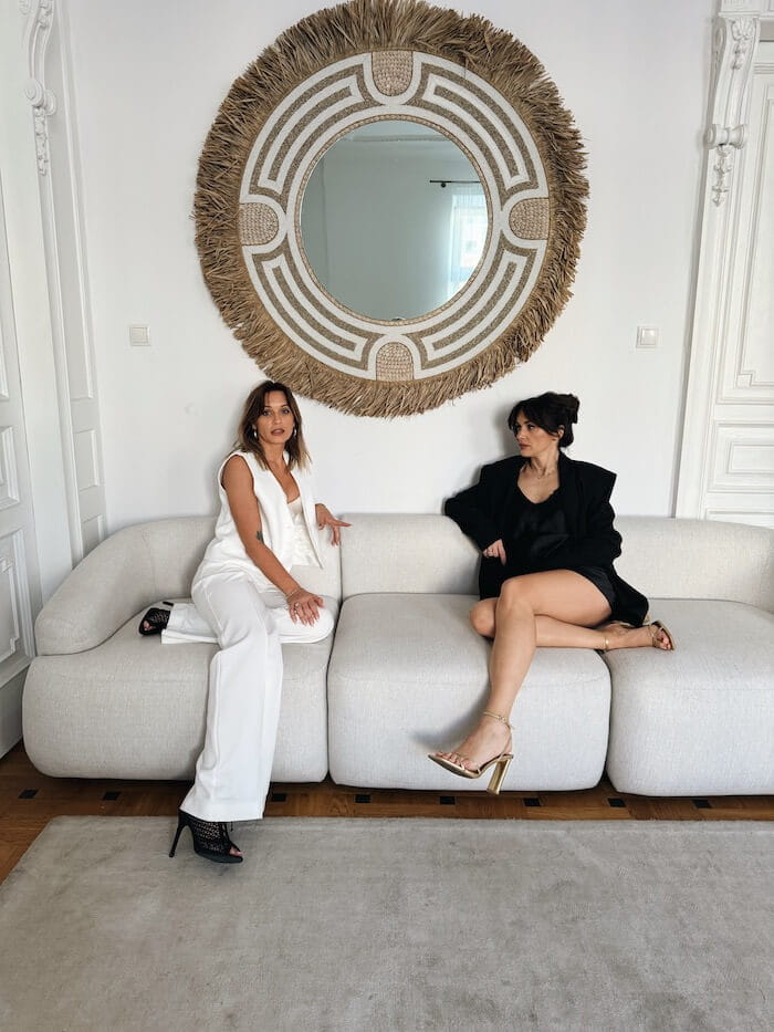 LUSTRO XXL CLEOPATRA DUŻE W STYLU BOHO