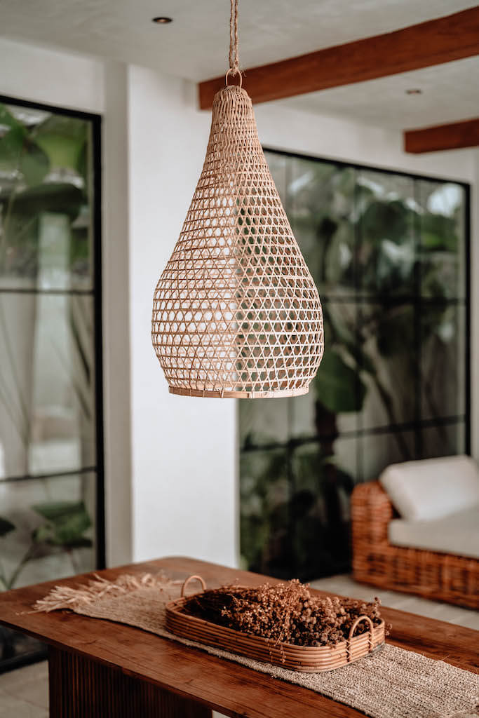 LAMPA BOHO STOŻEK DUŻA