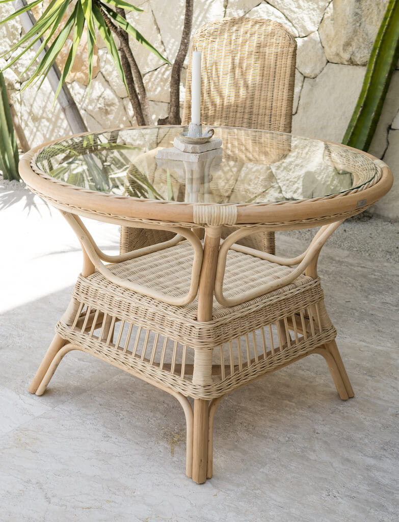 STOLIK KAWOWY RATTANOWY CORI