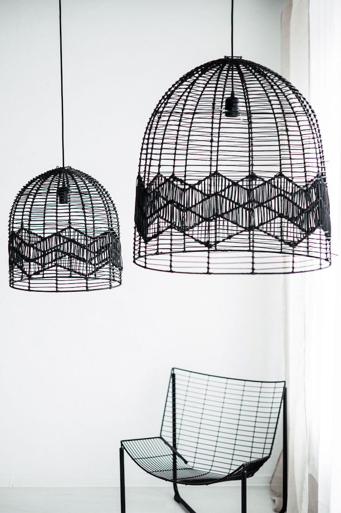 LAMPA  MORGAN S CZARNA