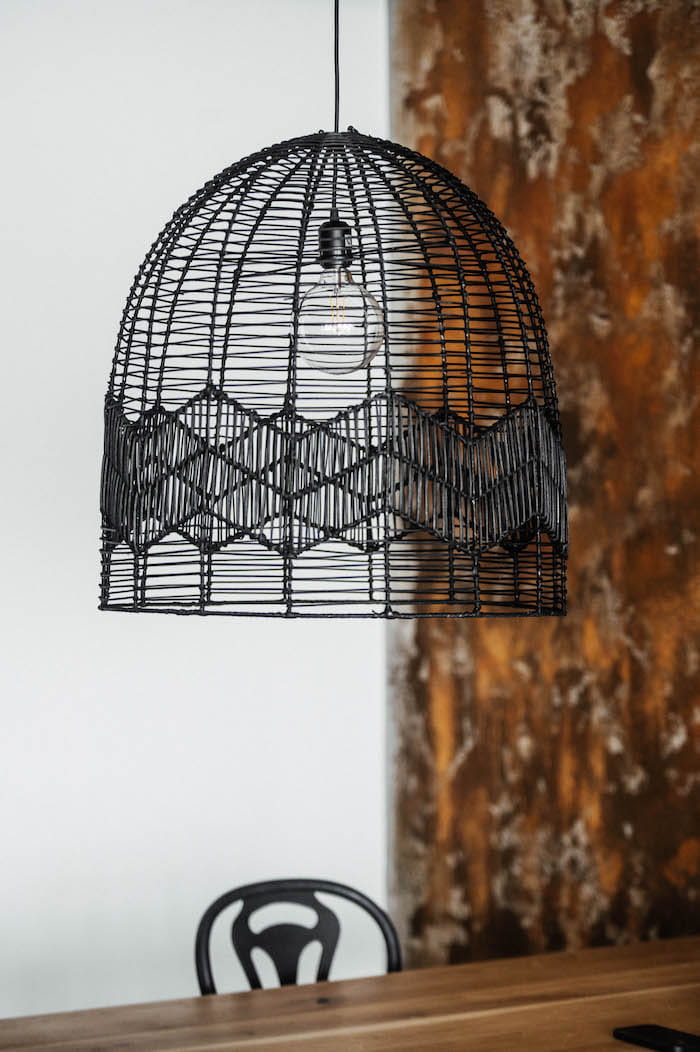 LAMPA  MORGAN S CZARNA