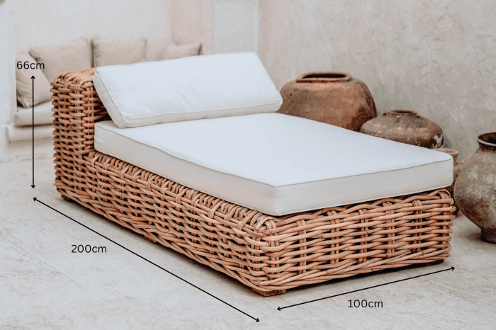 LEŻAK INGKA / SZESLONG I - 40 cm