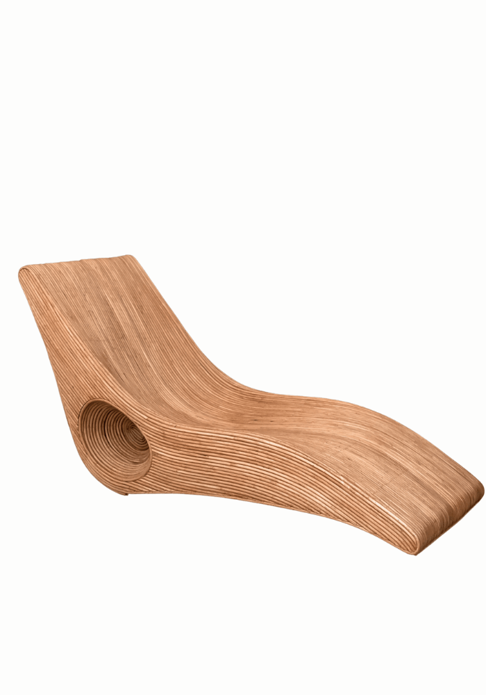 LEŻAK RATTANOWY TEGAL KONIAK DO SAUNY