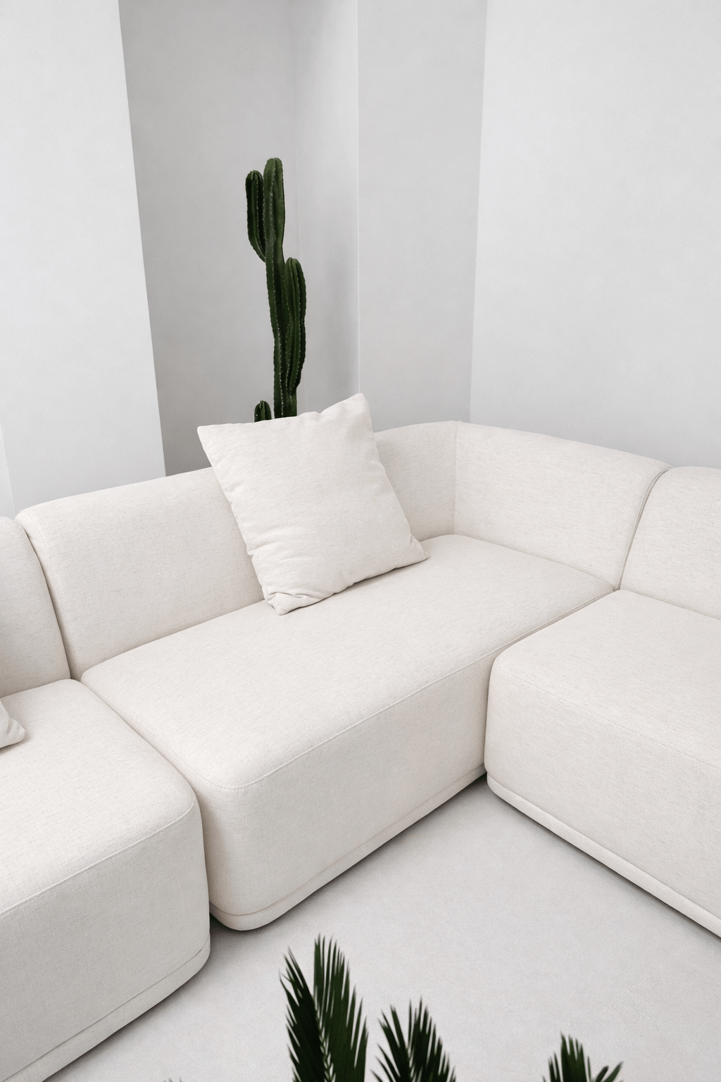 NAROŻNIK DWUOSOBOWY AMARONE LUX FUNKCJONALNOŚĆ I ELEGANCJA W KREMOWYM WYDANIU