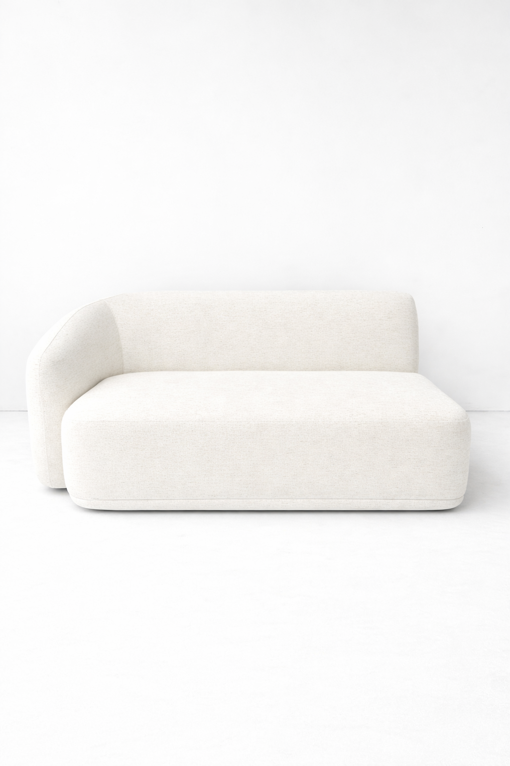 SOFA DWUOSOBOWA Z LEWYM PODŁOKIETNIKIEM AMARONE LUX KREM