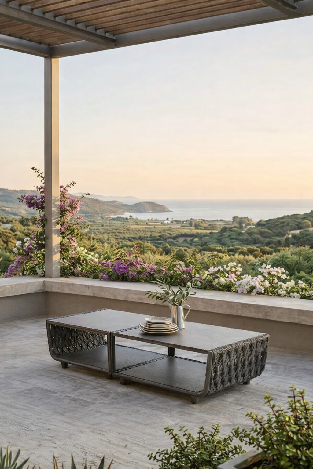 STOLIK KAWOWY SZARY SERANO LOUNGE