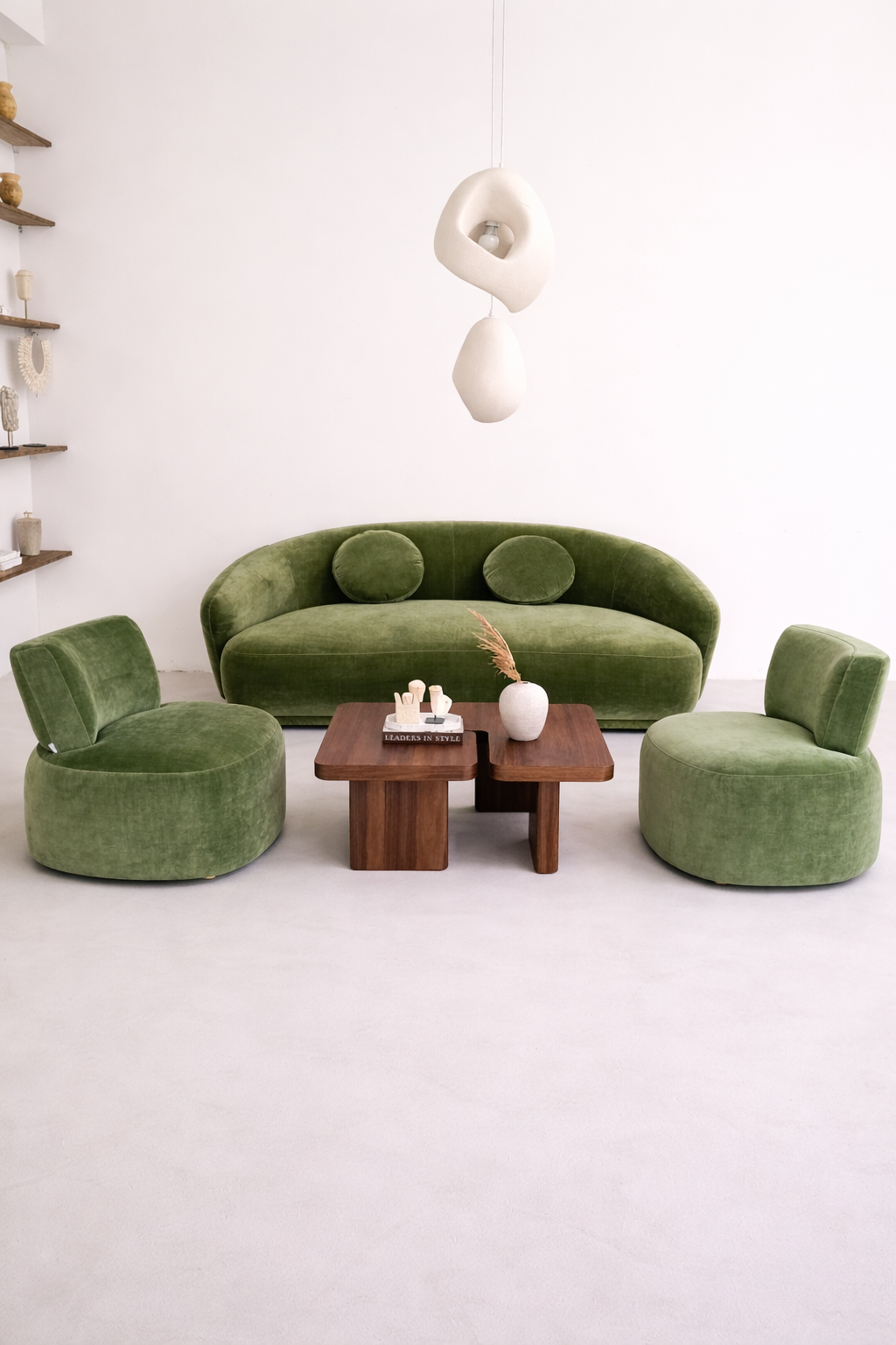 SOFA DWUOSOBOWA AMARONE VITA ZIELONA ELEGANCJA I WYGODA