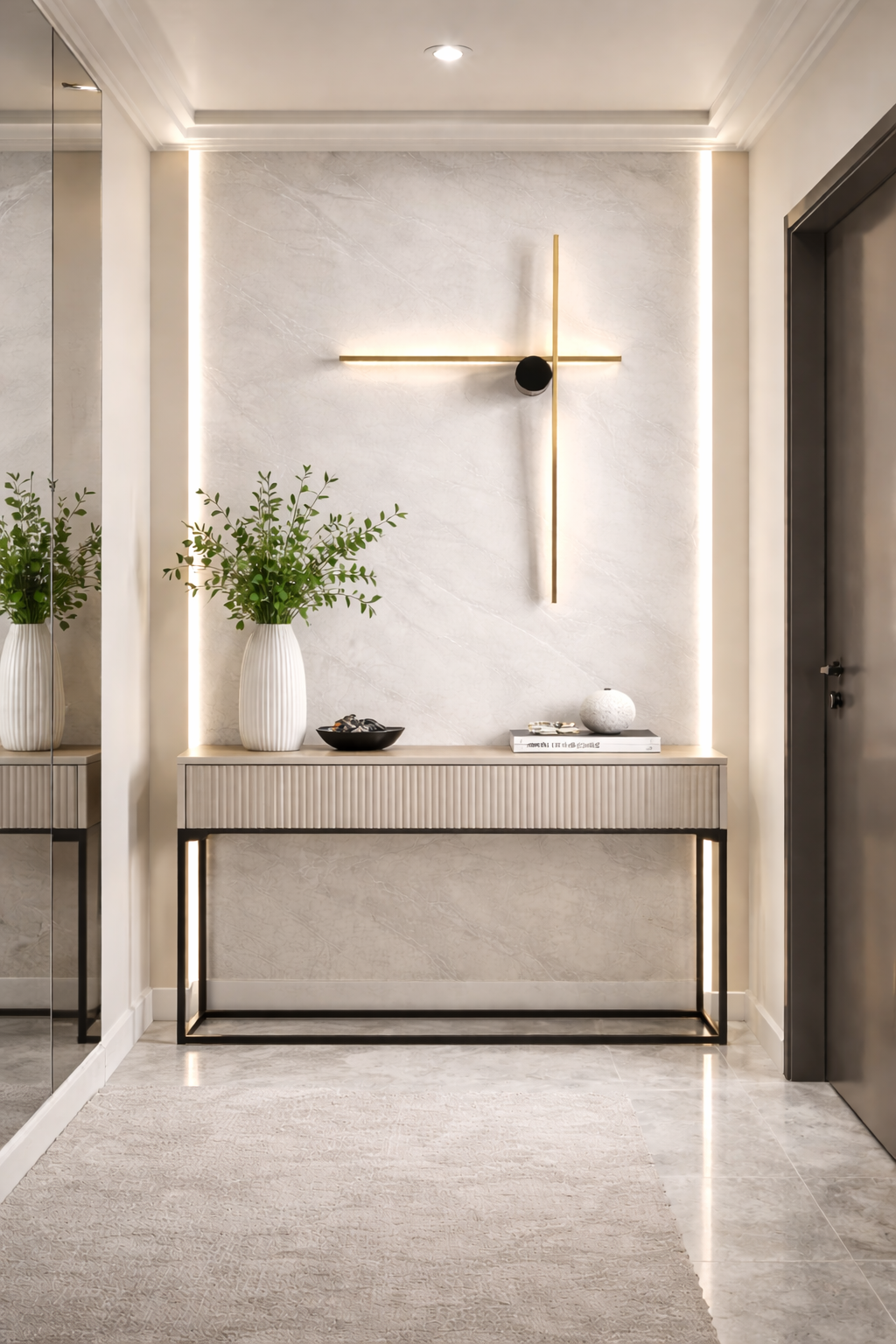 LAMPA ŚCIENNA PORTEBA ZŁOTO CZARNA