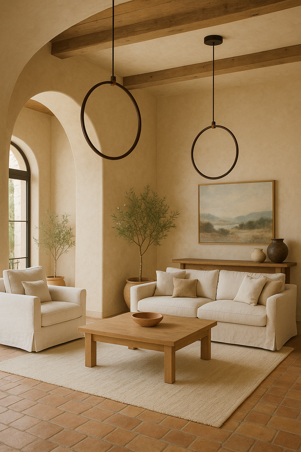 LAMPA WISZĄCA MARENTA S IMITACJA DREWNA