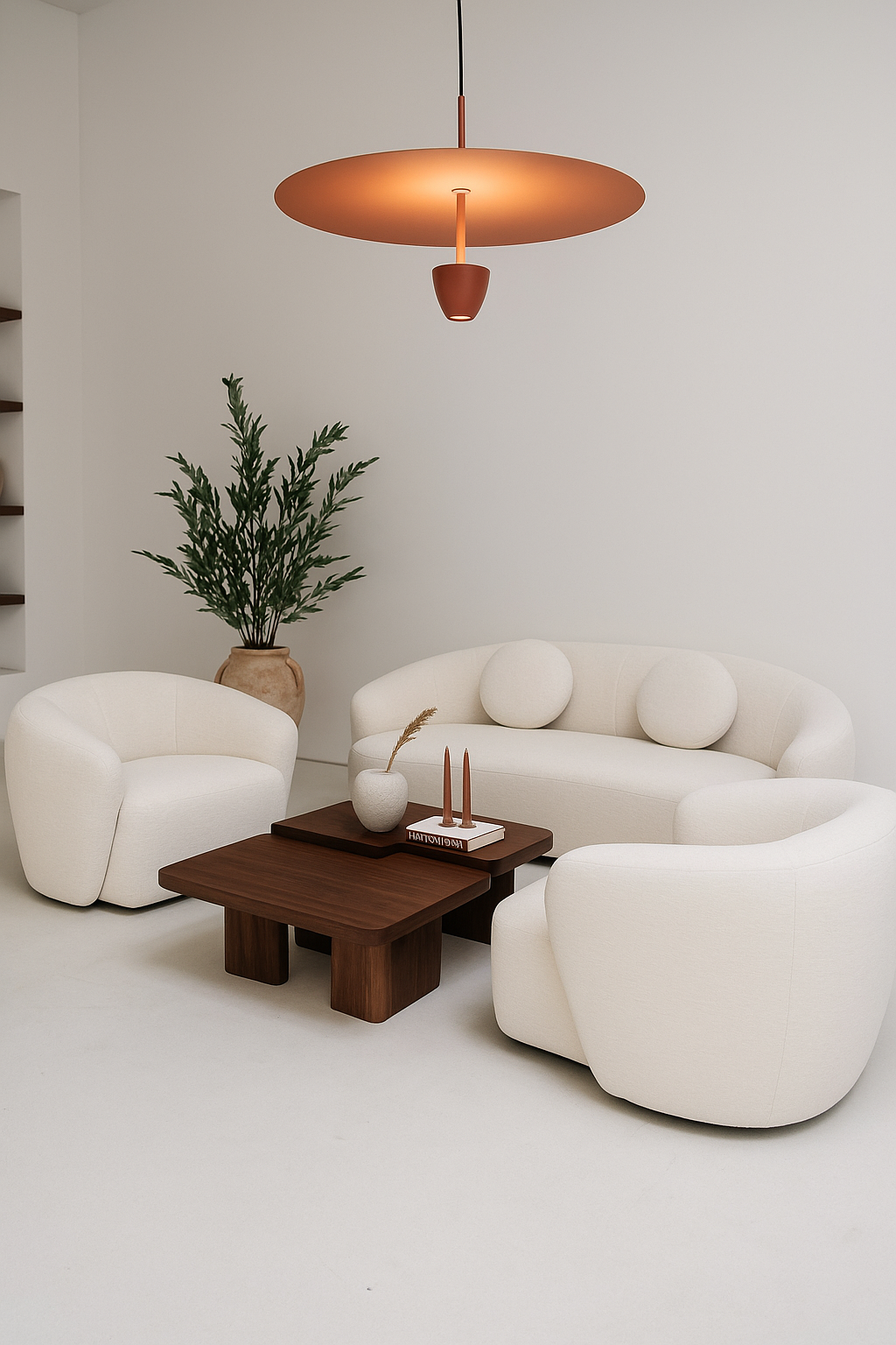 LAMPA WISZĄCA ALUMINIOWA ALTANORA CEGLASTY BRĄZ