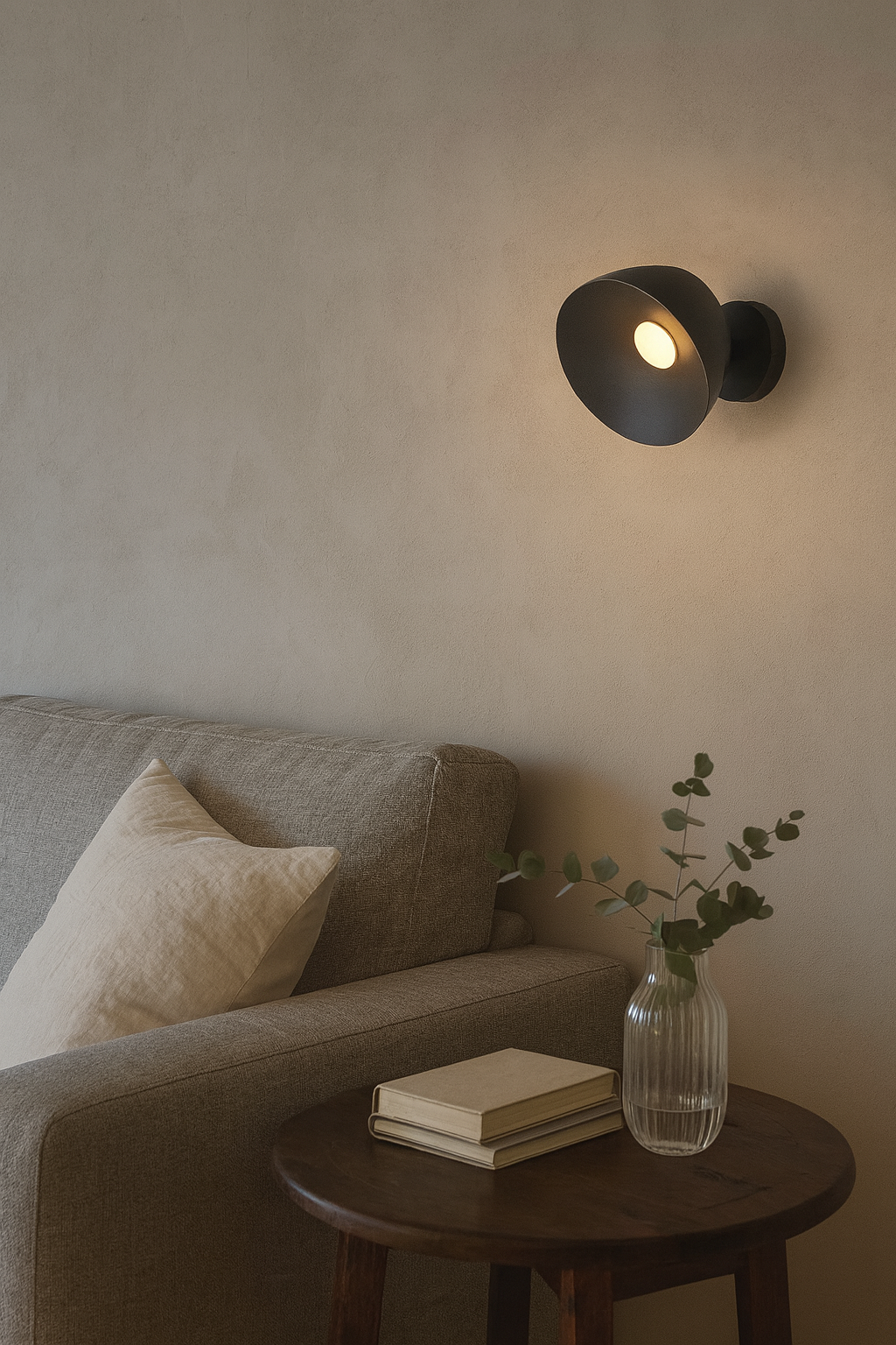 LAMPA ŚCIENNA ALUMINIOWA ECLIPSERA