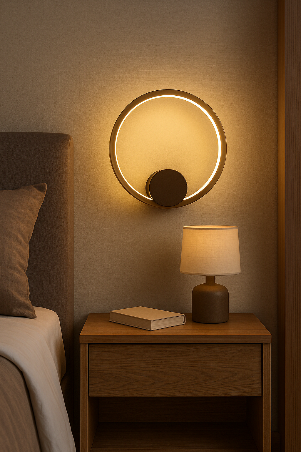 LAMPA ŚCIENNA VENTURO BIAŁA