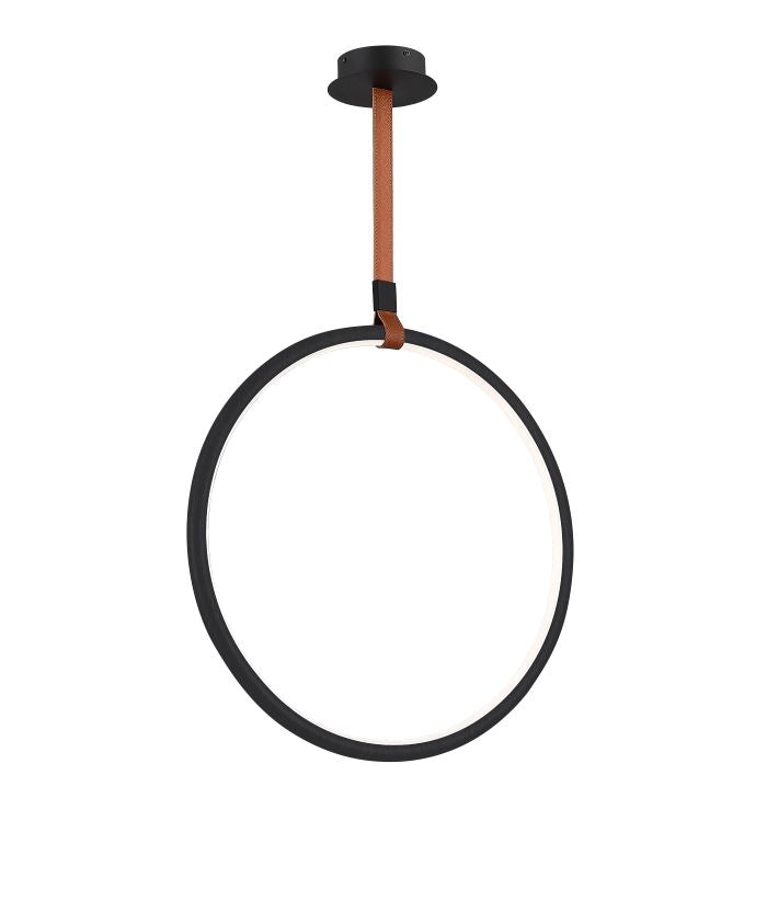 LAMPA WISZĄCA MARENTA M CZARNA