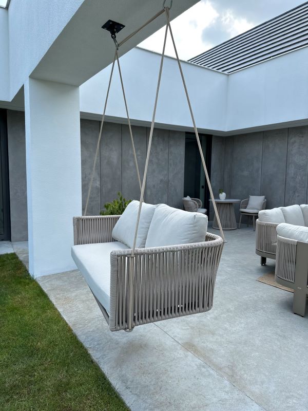 ALUMINIOWA PODWÓJNA HUŚTAWKA FABIO