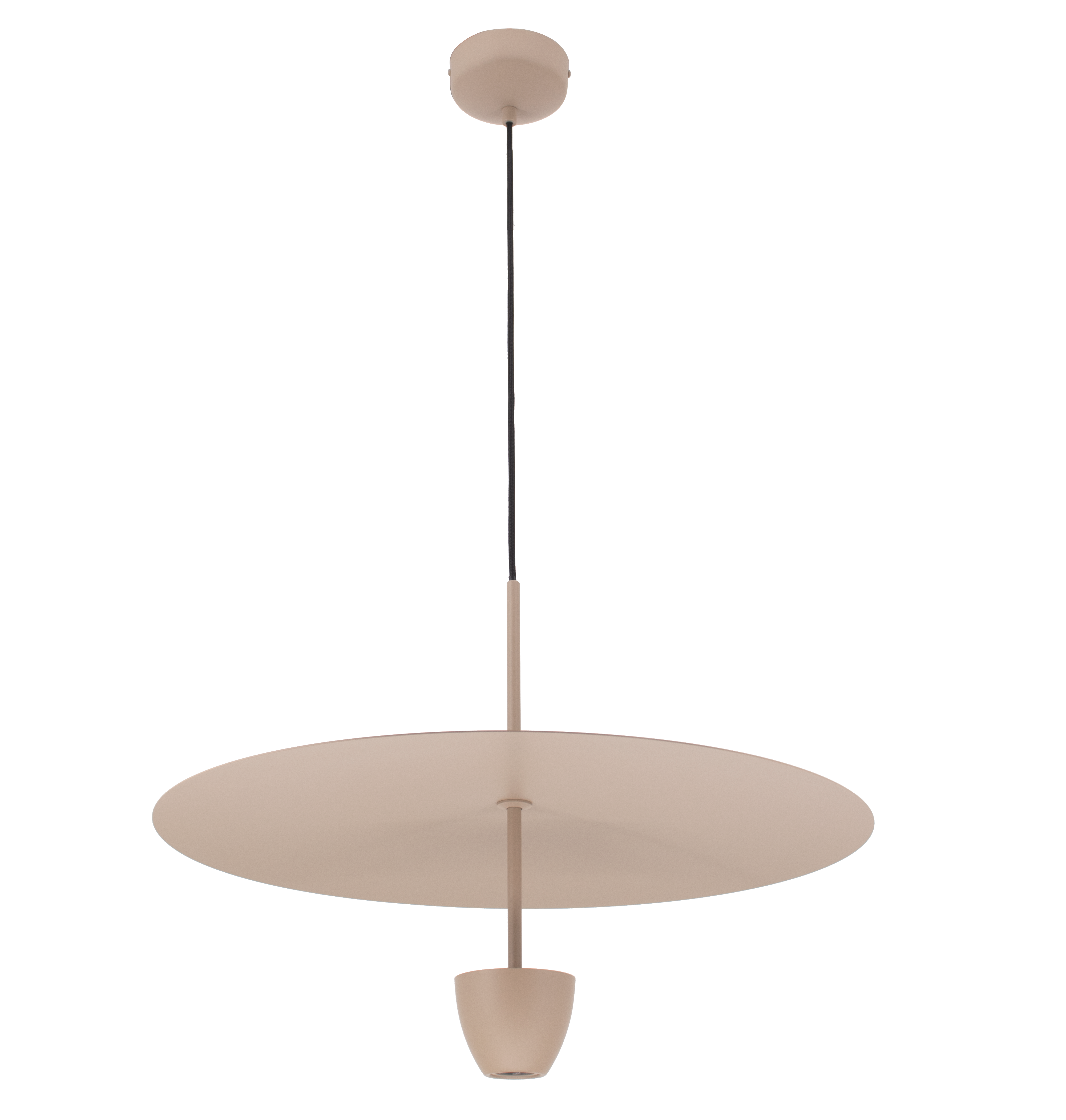 LAMPA WISZĄCA ALUMINIOWA ALTANORA SZAMPAŃSKA