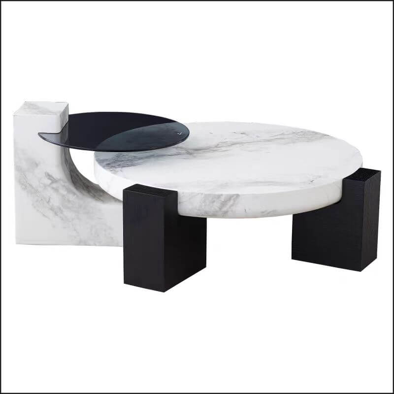 ZESTAW STOLIKÓW HEKTOR BIEL I CZERŃ W NOWOCZESNYM WYDANIU