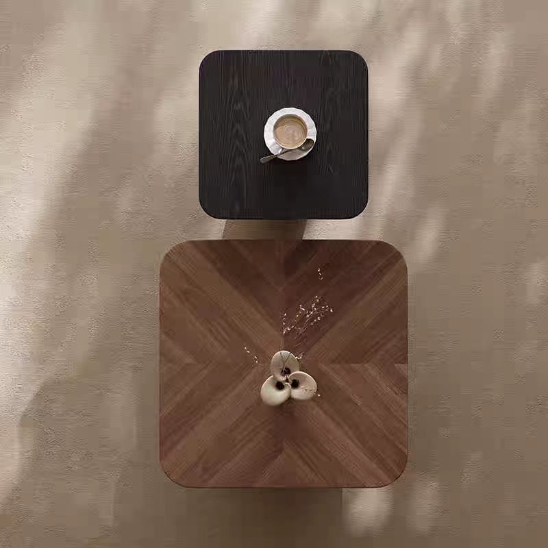 STOLIK KAWOWY FAREN BRĄZOWY