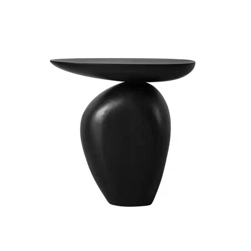 STOLIK KAWOWY NUORI CZARNY O NIEREGULARNYM KSZTAŁCIE