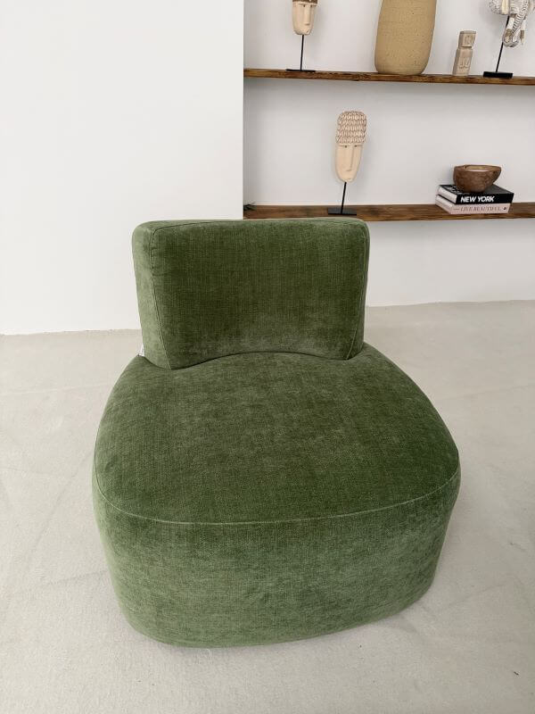 FOTEL AMARONE ZIELONY ELEGANCJA I NOWOCZESNA PROSTOTA