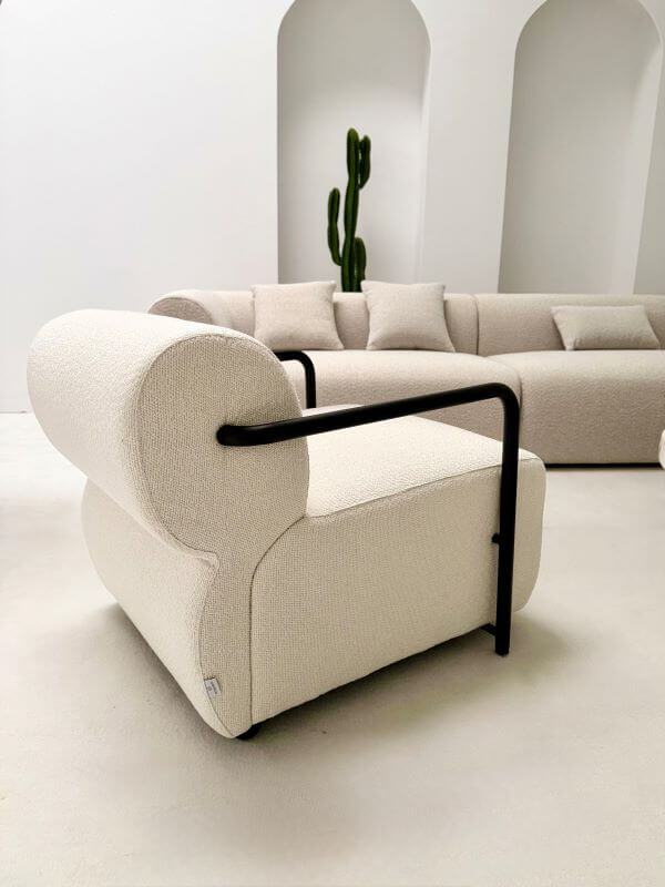 ZESTAW WYPOCZYNKOWY MILANO BEŻ SOFA 3-OSOBOWA I 2 FOTELE