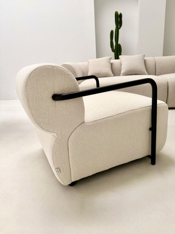 ZESTAW WYPOCZYNKOWY MILANO BEŻ SOFA 3-OSOBOWA I 2 FOTELE